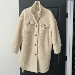 Vigoss Cream Teddy Jacket